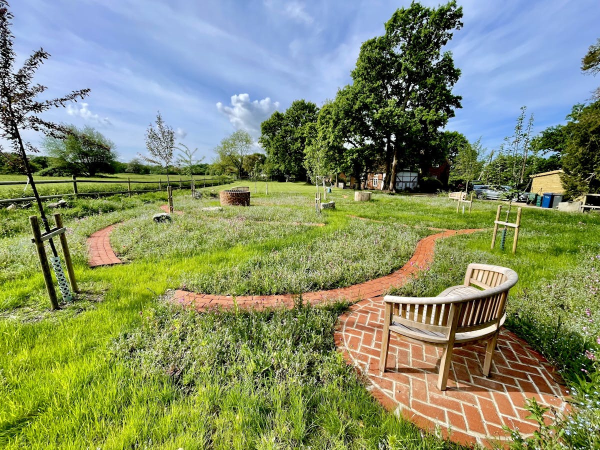 Cranleigh, Surrey - Wildflower Meadow Build 2020